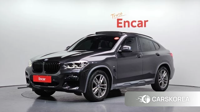 BMW X4 (G02) 2020 Серый из Кореи