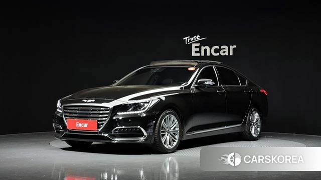 Genesis G80 2018 Черный из Кореи