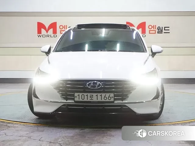 Hyundai Sonata (DN8) 2020 Белый из Кореи