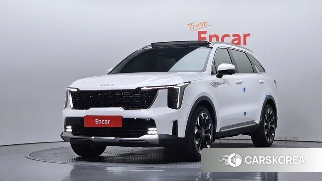 Kia The New Sorento 4th Generation 2023 Белый из Кореи