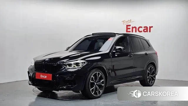 BMW X3M (G01) 2021 Черный из Кореи