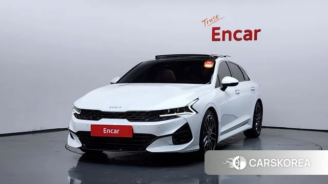 Kia K5 3rd generation 2021 Белый из Кореи