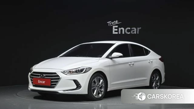 Hyundai Avante AD 2018 Белый из Кореи