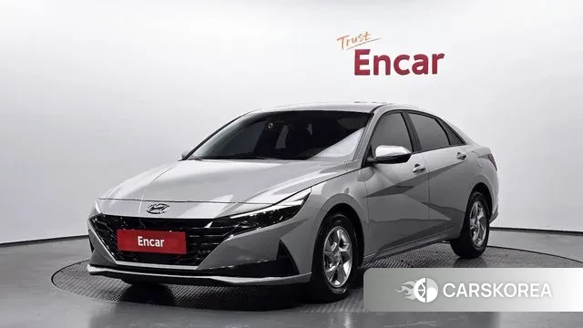 Hyundai Avante (CN7) 2021 Серебристо-серый из Кореи