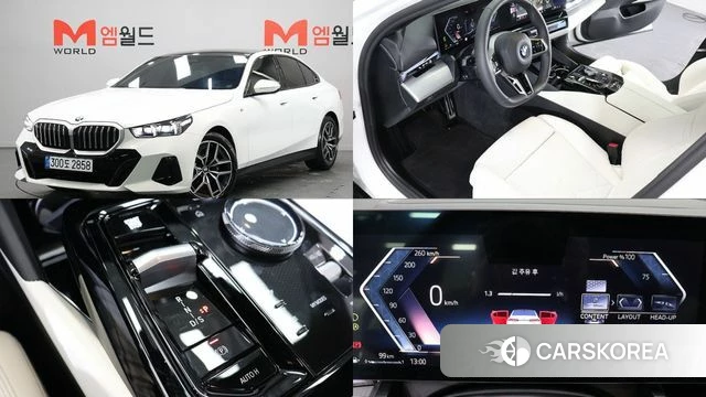 BMW 5 Series (G60) 2025 Белый из Кореи