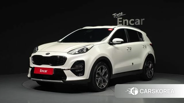 Kia Sportage The Bold 2018 Белый из Кореи