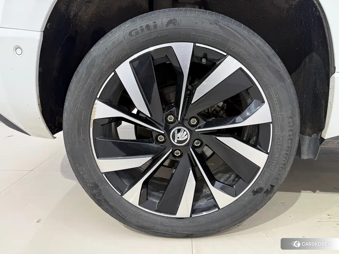 Skoda Karoq 2023 Белый из Китая