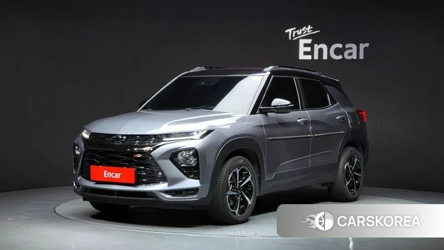 Chevrolet (GM Daewoo) Trailblazer 2021 Серый из Кореи