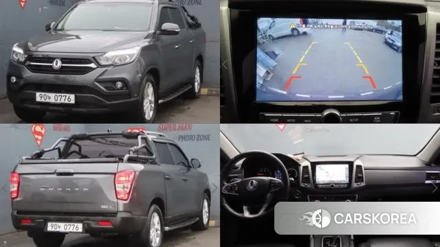 Ssangyong Rexton Sports 2018 Серый из Кореи