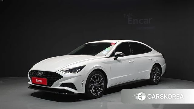 Hyundai Sonata (DN8) 2022 Белый из Кореи