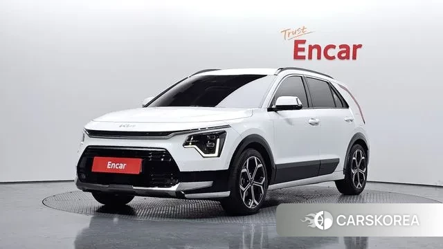 Kia Di Ol Nu Niro 2022 Белый из Кореи