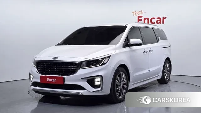 Kia The New Carnival 2018 Белый из Кореи
