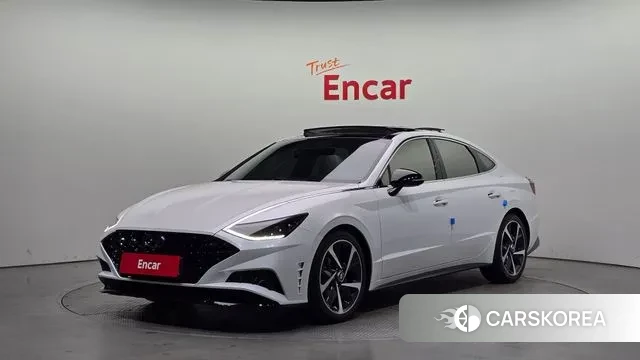 Hyundai Sonata (DN8) 2021 Белый из Кореи