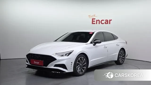 Hyundai Sonata (DN8) 2021 Белый из Кореи