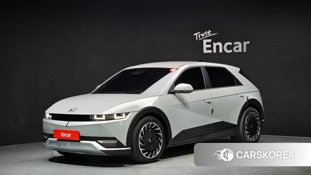 Hyundai Ionic 5 2022 Серебристо-серый из Кореи
