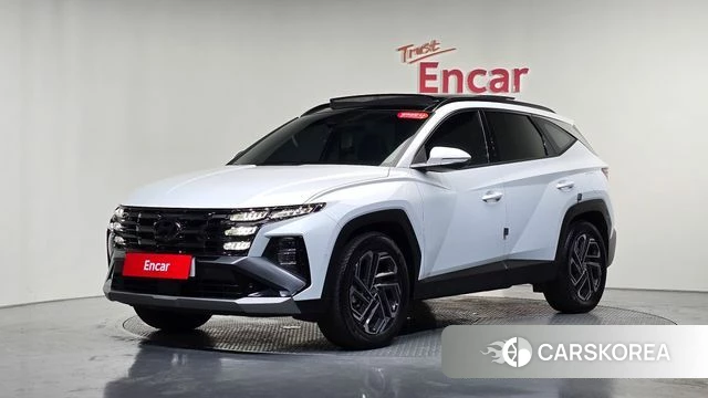 Hyundai The New Tucson Hybrid (NX4) 2025 Белый из Кореи