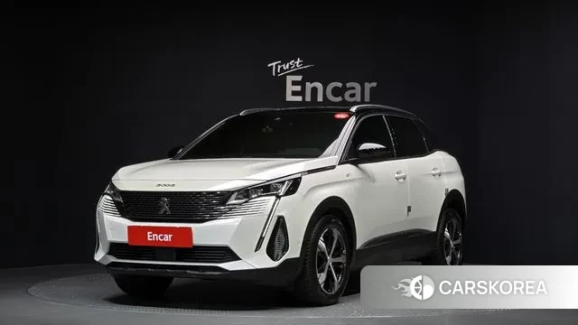 Peugeot 3008 second generation 2021 Белый из Кореи