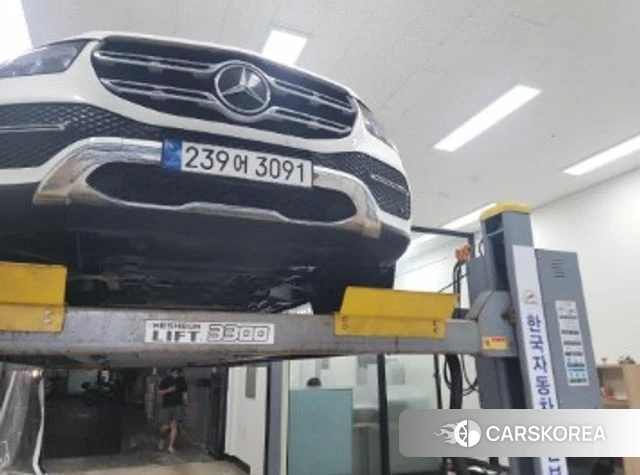 Mercedes-Benz GLE-Class W167 2019 Белый из Кореи