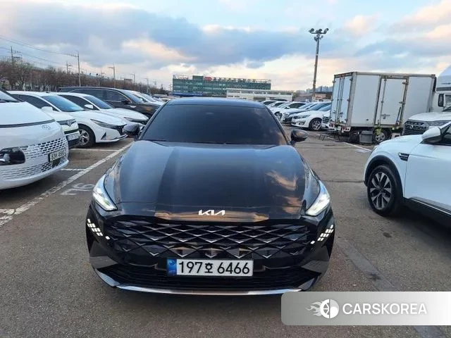 Kia K8 Hybrid 2022 Черный из Кореи