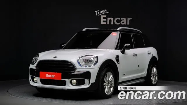 Mini Cooper D Countryman 2019 Белый из Кореи