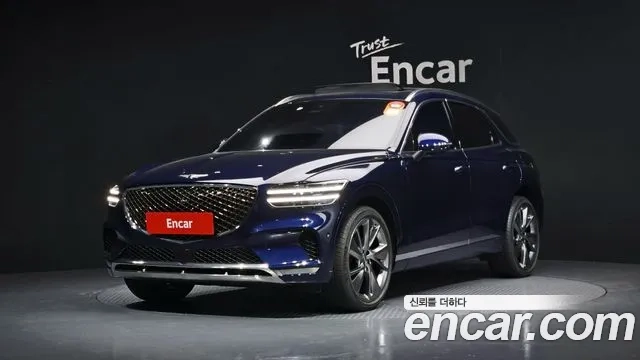 Genesis GV70 2021 Синий из Кореи