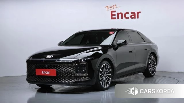 Hyundai Grandeur Hybrid (GN7) 2024 Черный из Кореи