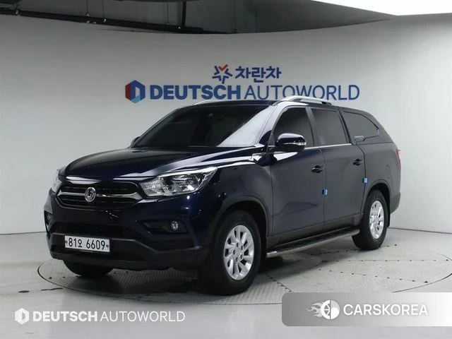 Ssangyong Rexton Sports 2018 Синий из Кореи