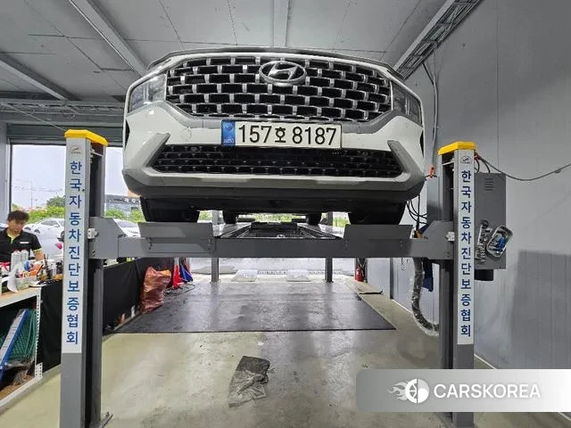 Hyundai The New Santa Fe 2021 Белый из Кореи