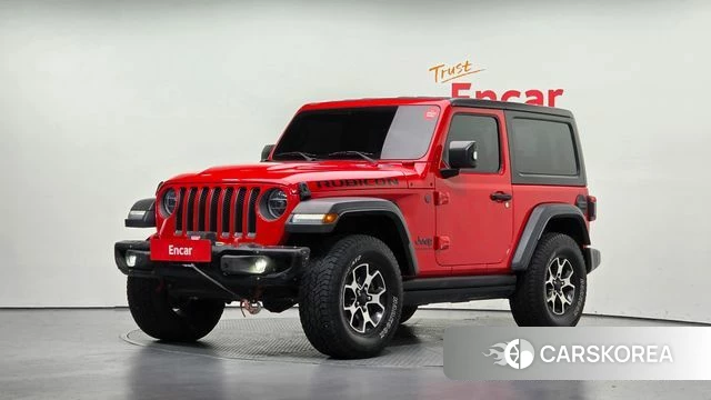 Jeep Wrangler (JL) 2020 Красный из Кореи