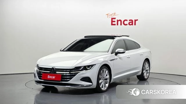 Volkswagen Arteon 2022 Белый из Кореи