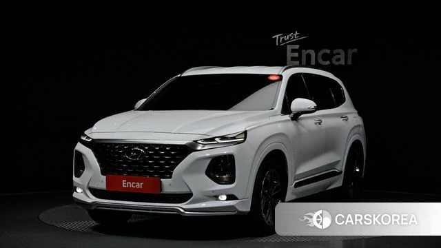 Hyundai Santa Fe TM 2018 Белый из Кореи