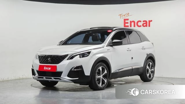 Peugeot 3008 second generation 2020 Белый из Кореи