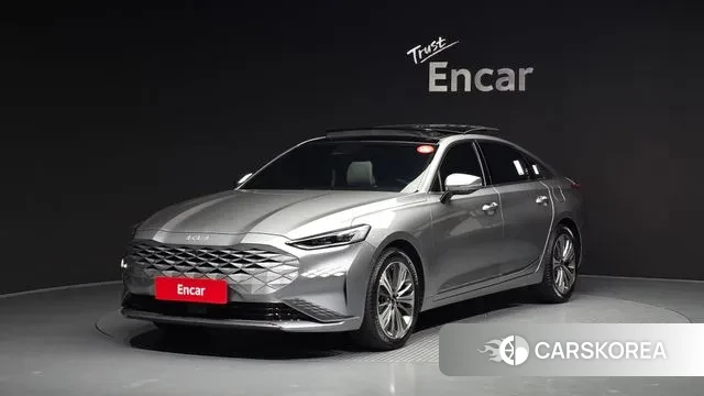 Kia K8 Hybrid 2023 Серый из Кореи
