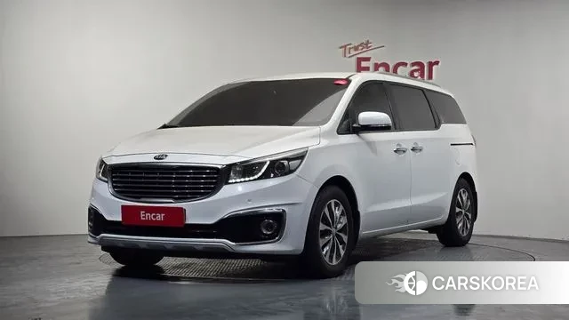 Kia All New Carnival 2018 Белый из Кореи