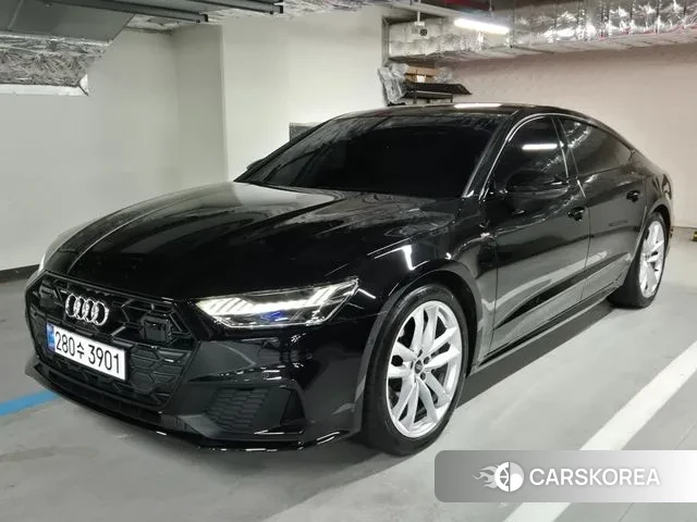 Audi A7 (4K) 2024 Черный из Кореи