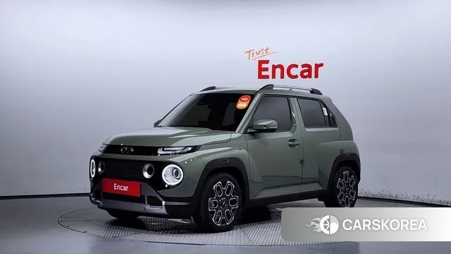 Hyundai Casper 2024 Темно-зеленый из Кореи