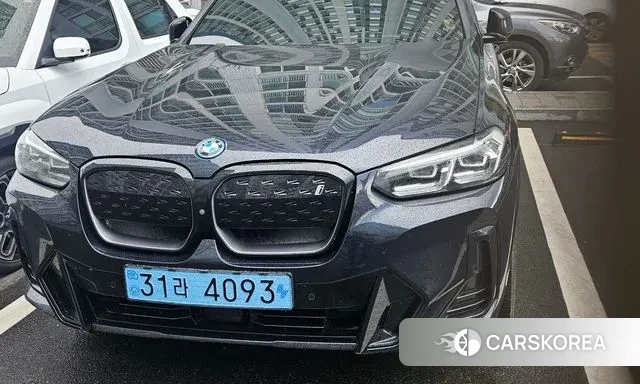BMW iX3 2022 Черный из Кореи