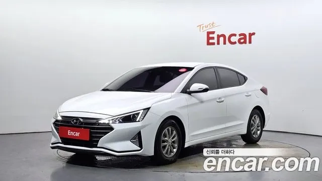 Hyundai The New Avante AD 2018 Белый из Кореи