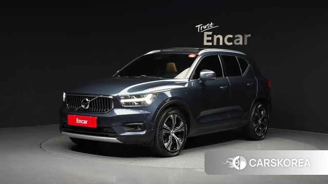 Volvo XC40 2021 Синий из Кореи