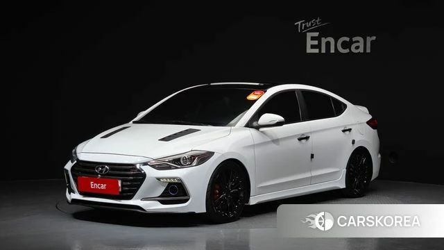 Hyundai Avante AD 2018 Белый из Кореи