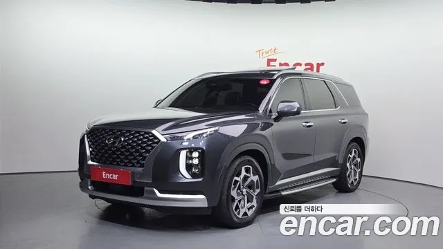 Hyundai Palisade 2021 Серый из Кореи