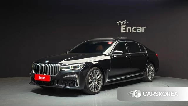 BMW 7 Series (G11) 2020 Черный из Кореи