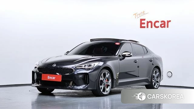 Kia Stinger 2019 Серый из Кореи
