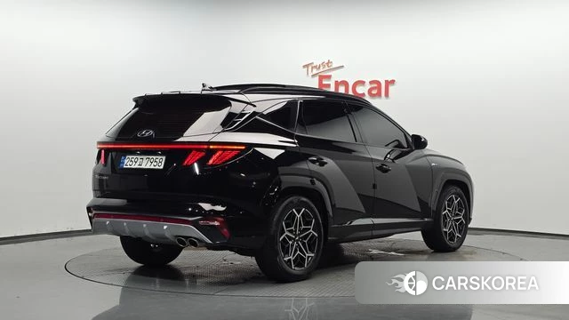Hyundai Tucson Hybrid (NX4) 2021 Черный из Кореи