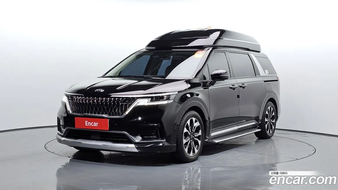 Kia Carnival 4th generation 2021 Черный из Кореи