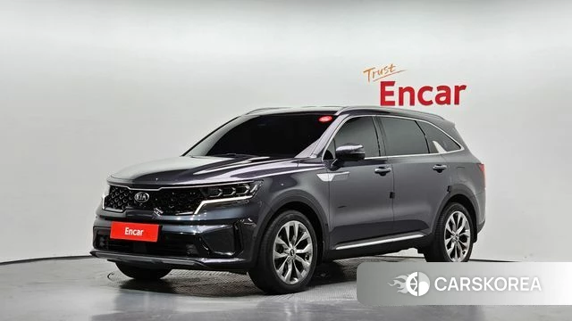 Kia Sorento 4th Generation 2021 Серый из Кореи