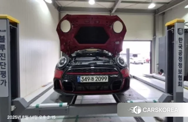 Mini Cooper S Convertible 2022 Красный из Кореи