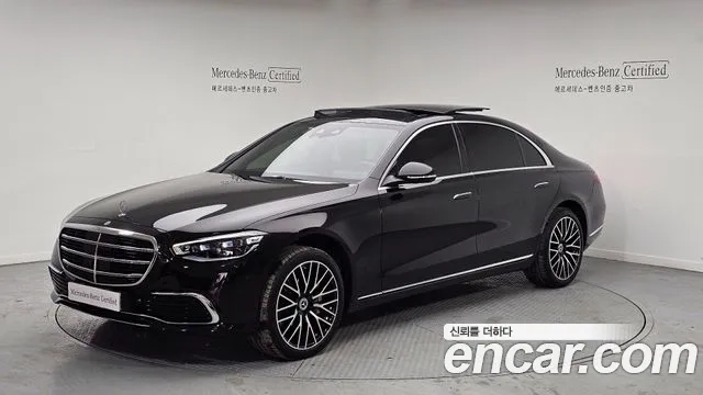 Mercedes-Benz S-Class W223 2024 Черный из Кореи