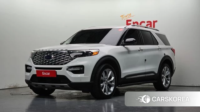 Ford Explorer 6th Generation 2021 Белый из Кореи