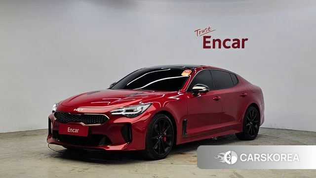 Kia Stinger Meister 2022 Красный из Кореи